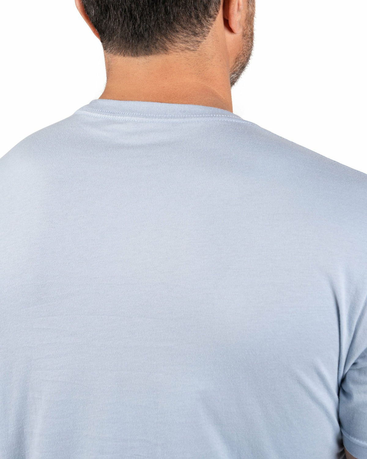 Super Soft Men's Blue Graphic Tee with Black Clover Logo