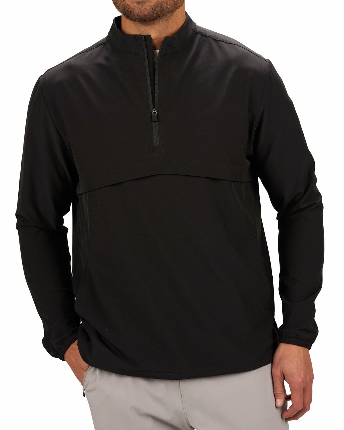 Lightweight Breathable Black Jacket