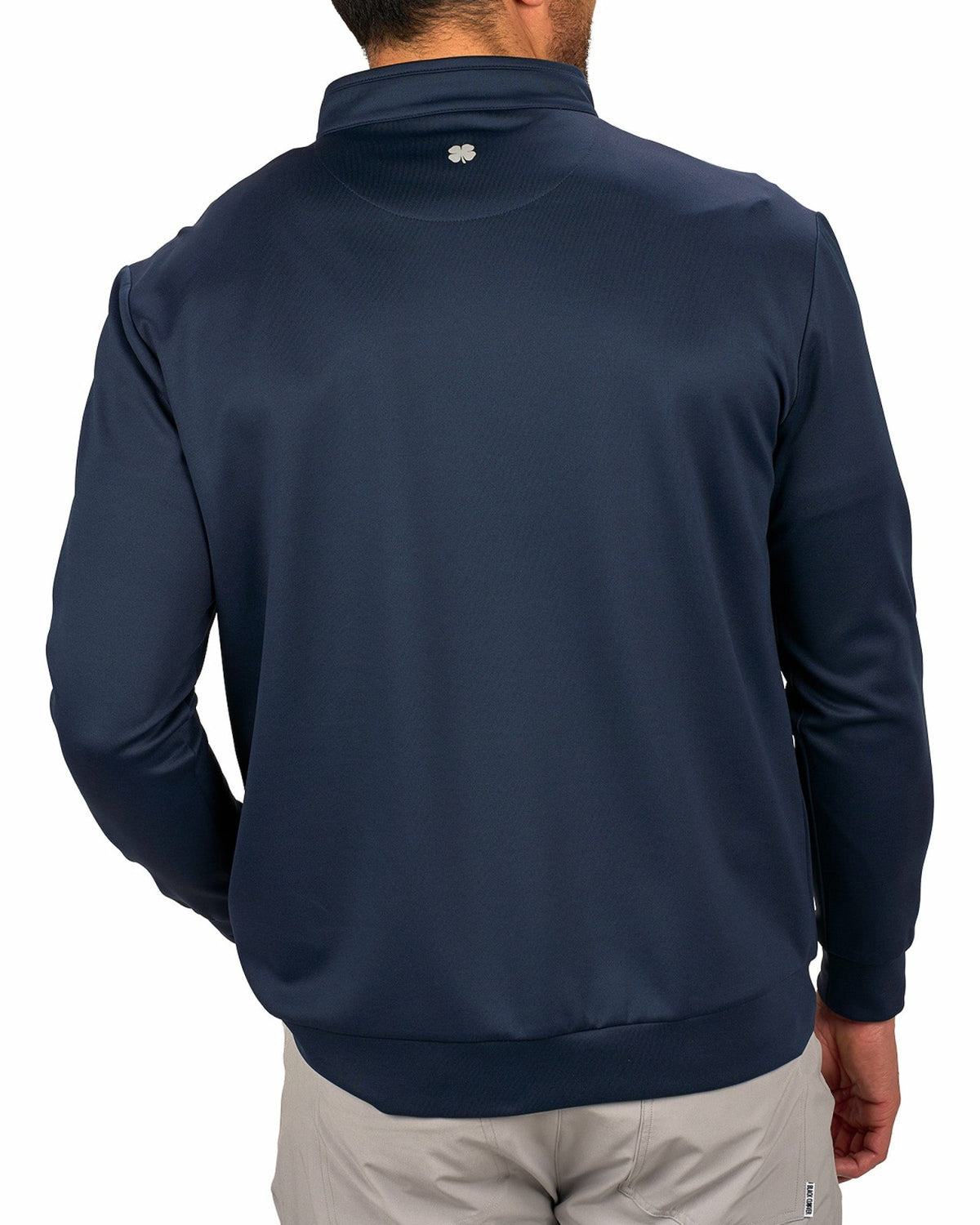 Men's Athletic Navy Quarter-Zip Hoodie