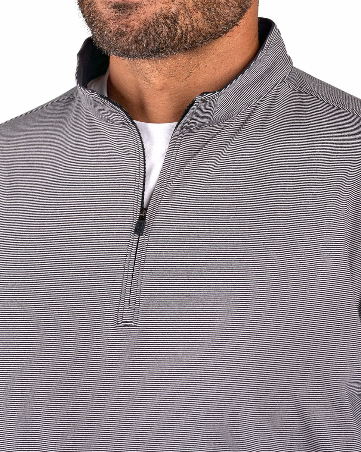 Men's Versatile Black Quarter-Zip Sweatshirt for Style and Comfort
