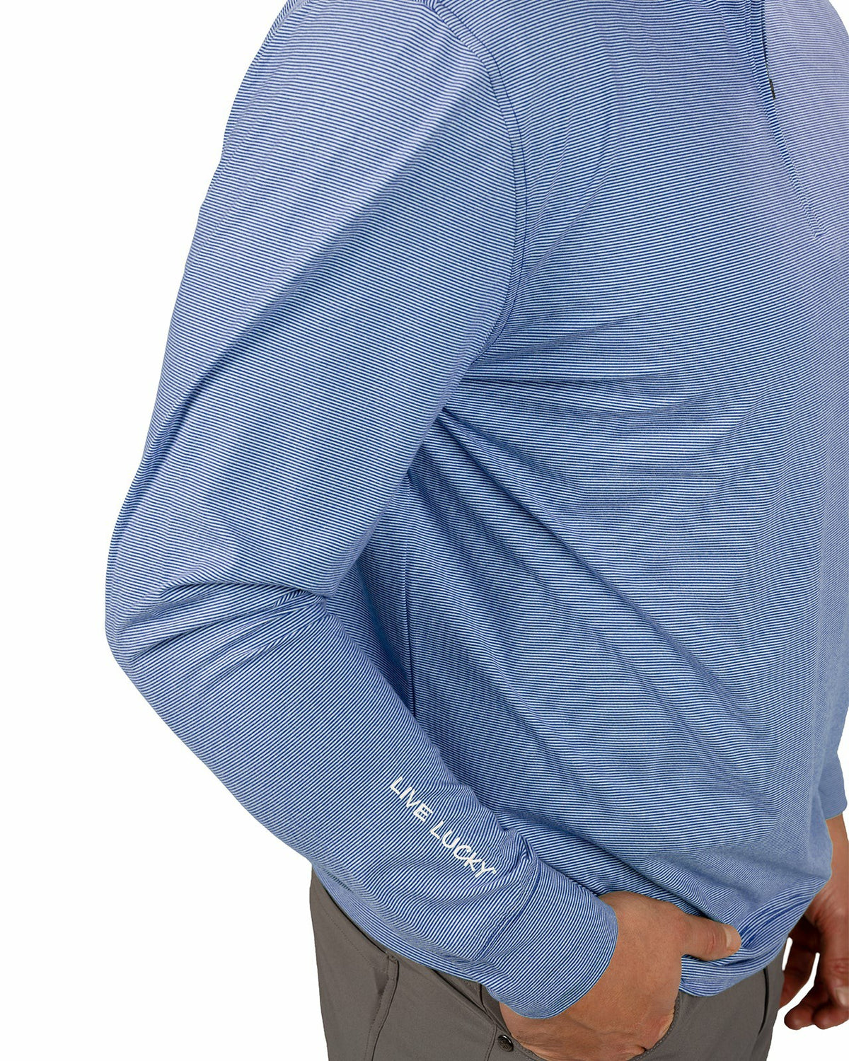 Men's Versatile Navy Quarter-Zip Sweatshirt for Style and Comfort