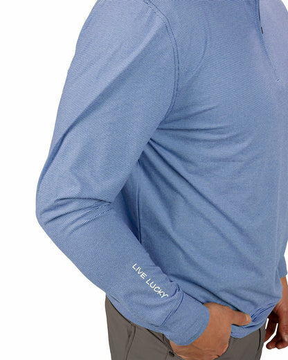 Men's Versatile Navy Quarter-Zip Sweatshirt for Style and Comfort
