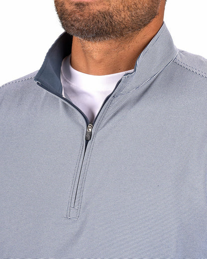 Men's Versatile Black Quarter-Zip Sweatshirt for Style and Comfort