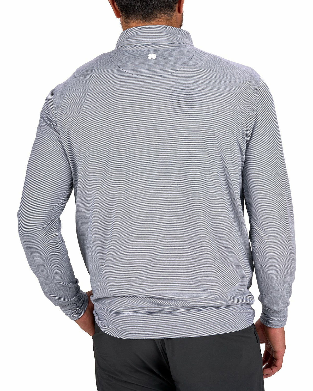 Men's Versatile Black Quarter-Zip Sweatshirt for Style and Comfort