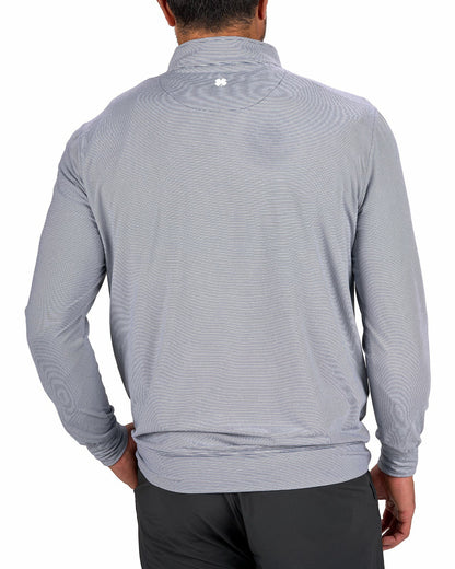 Men's Versatile Black Quarter-Zip Sweatshirt for Style and Comfort