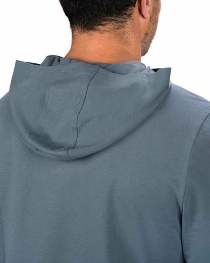 Lightweight Long-Sleeved Green Super Soft Men's Hoodie