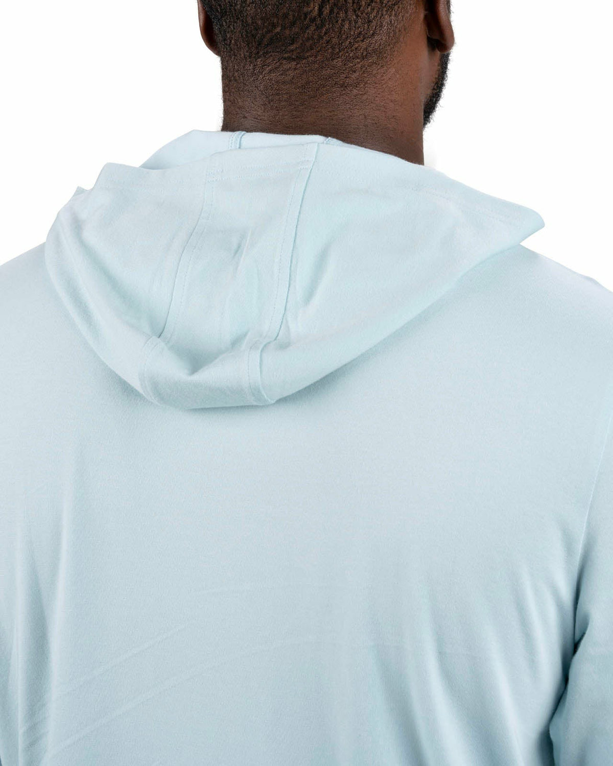 Lightweight Long-Sleeved Blue Super Soft Men's Hoodie
