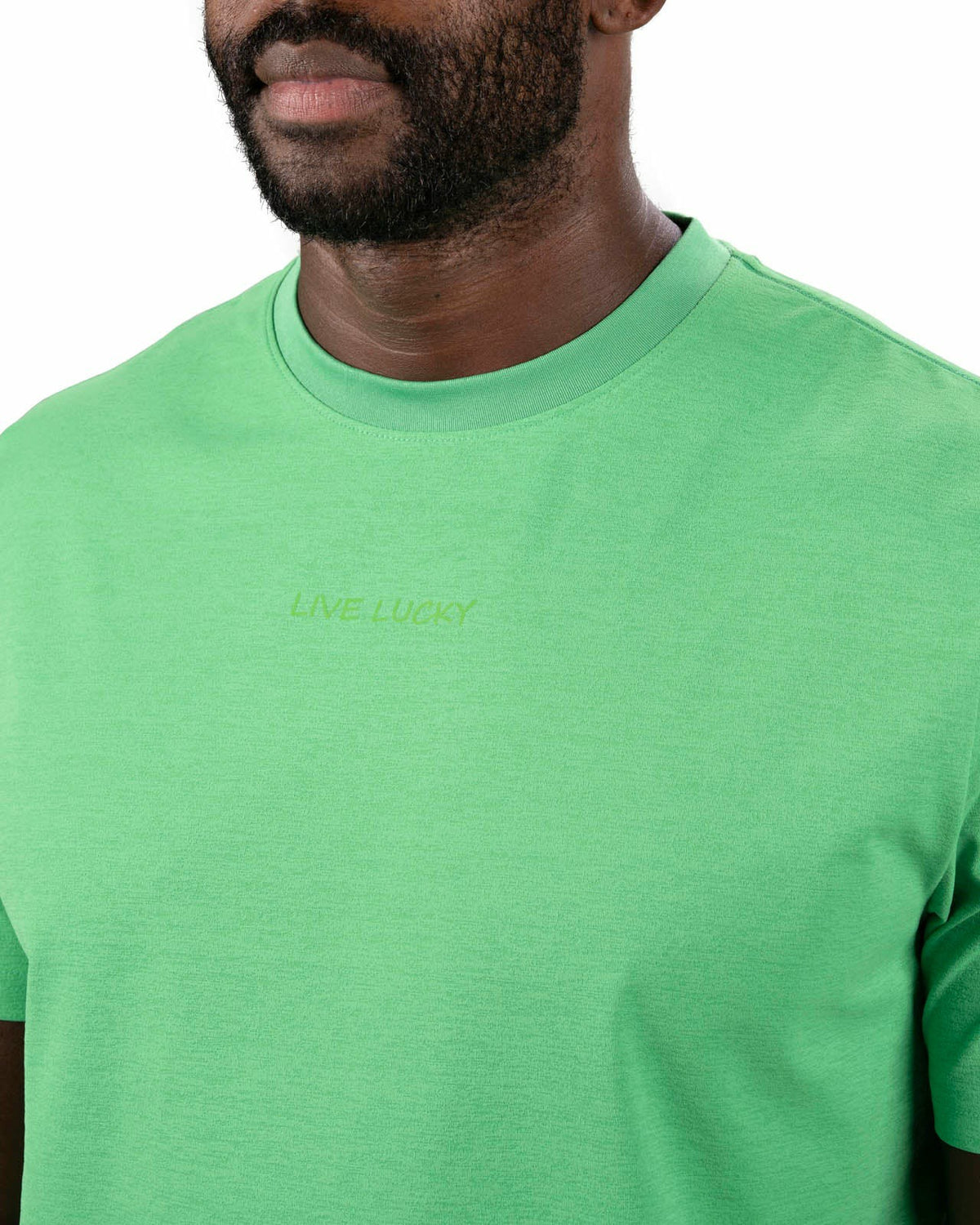 Men's Athletic Short Sleeve Green T-Shirt