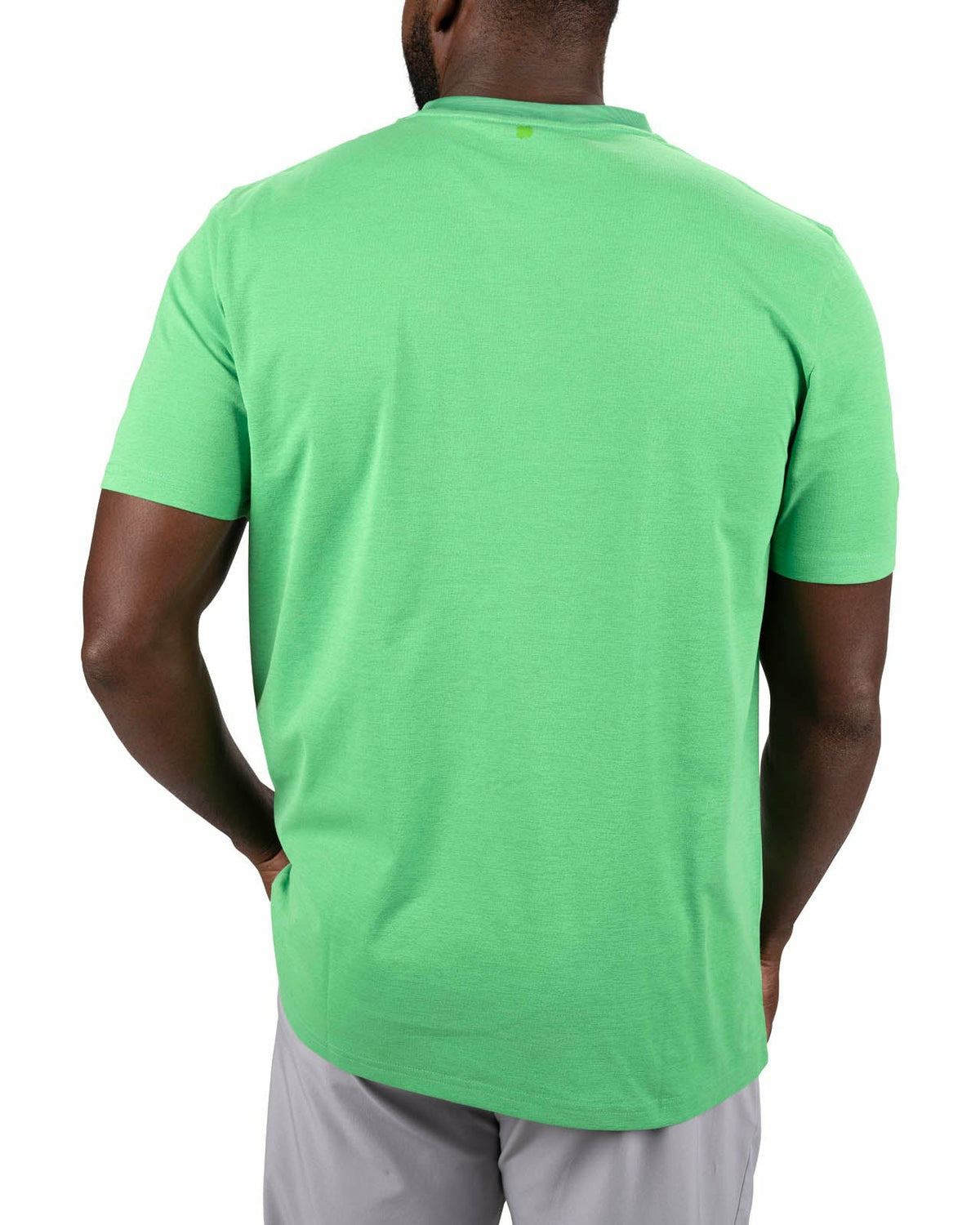 Men's Athletic Short Sleeve Green T-Shirt