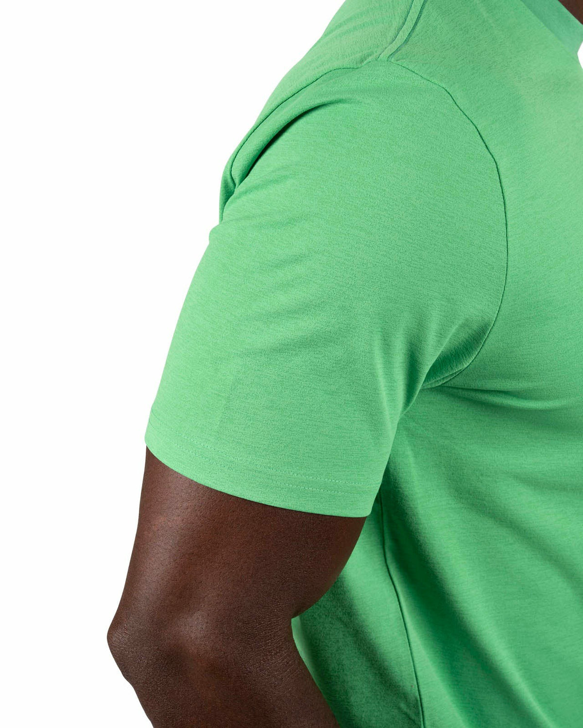 Men's Athletic Short Sleeve Green T-Shirt