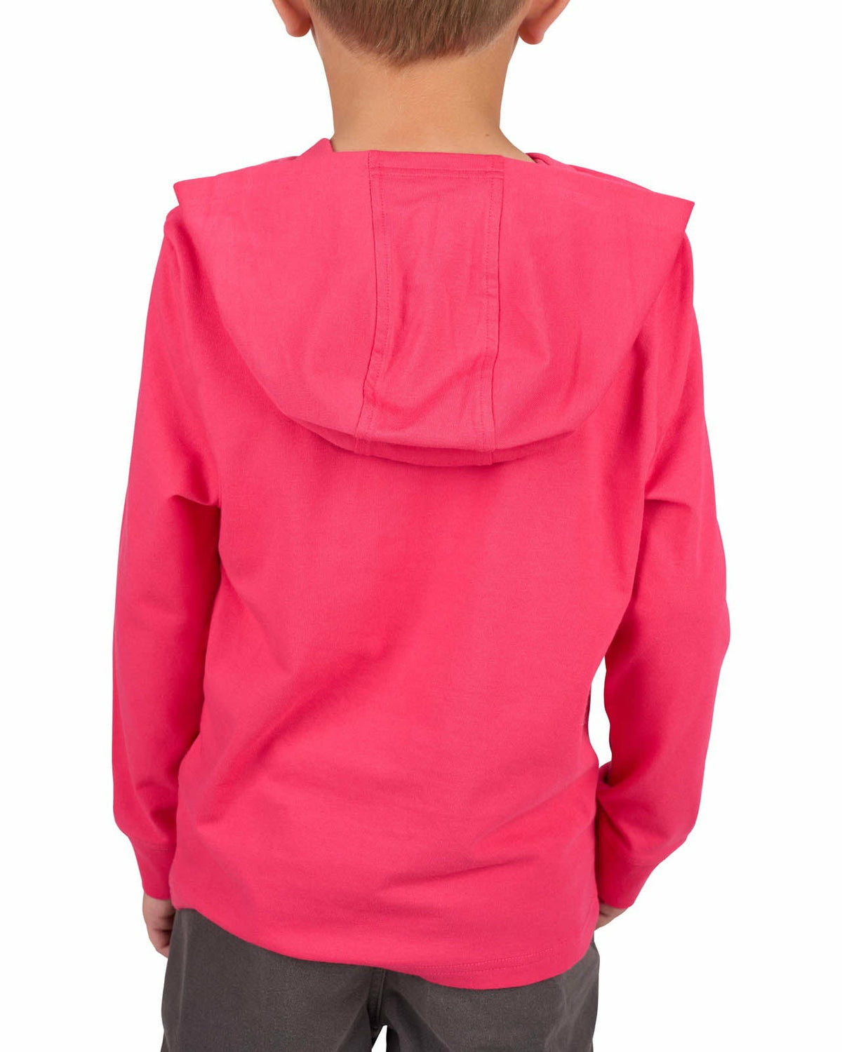 Lightweight Long-Sleeved Pink Super Soft Kids' Hoodie