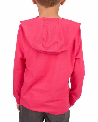 Lightweight Long-Sleeved Pink Super Soft Kids' Hoodie