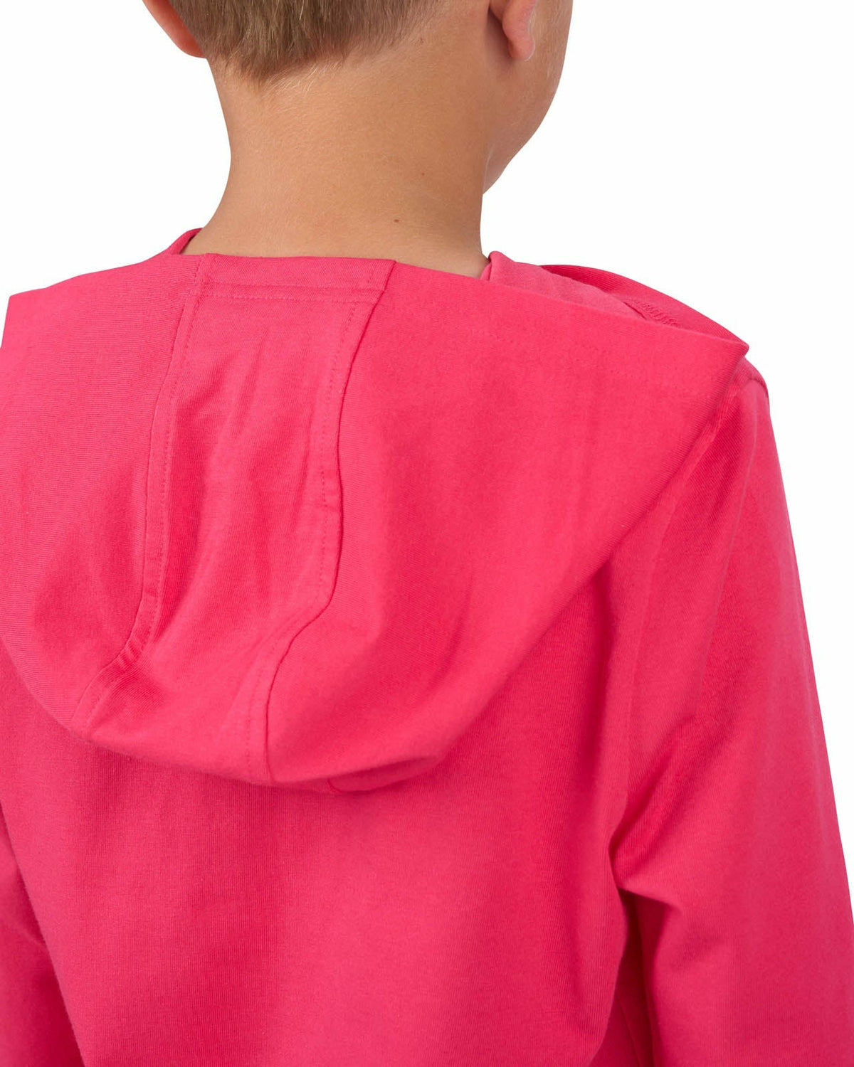 Lightweight Long-Sleeved Pink Super Soft Kids' Hoodie