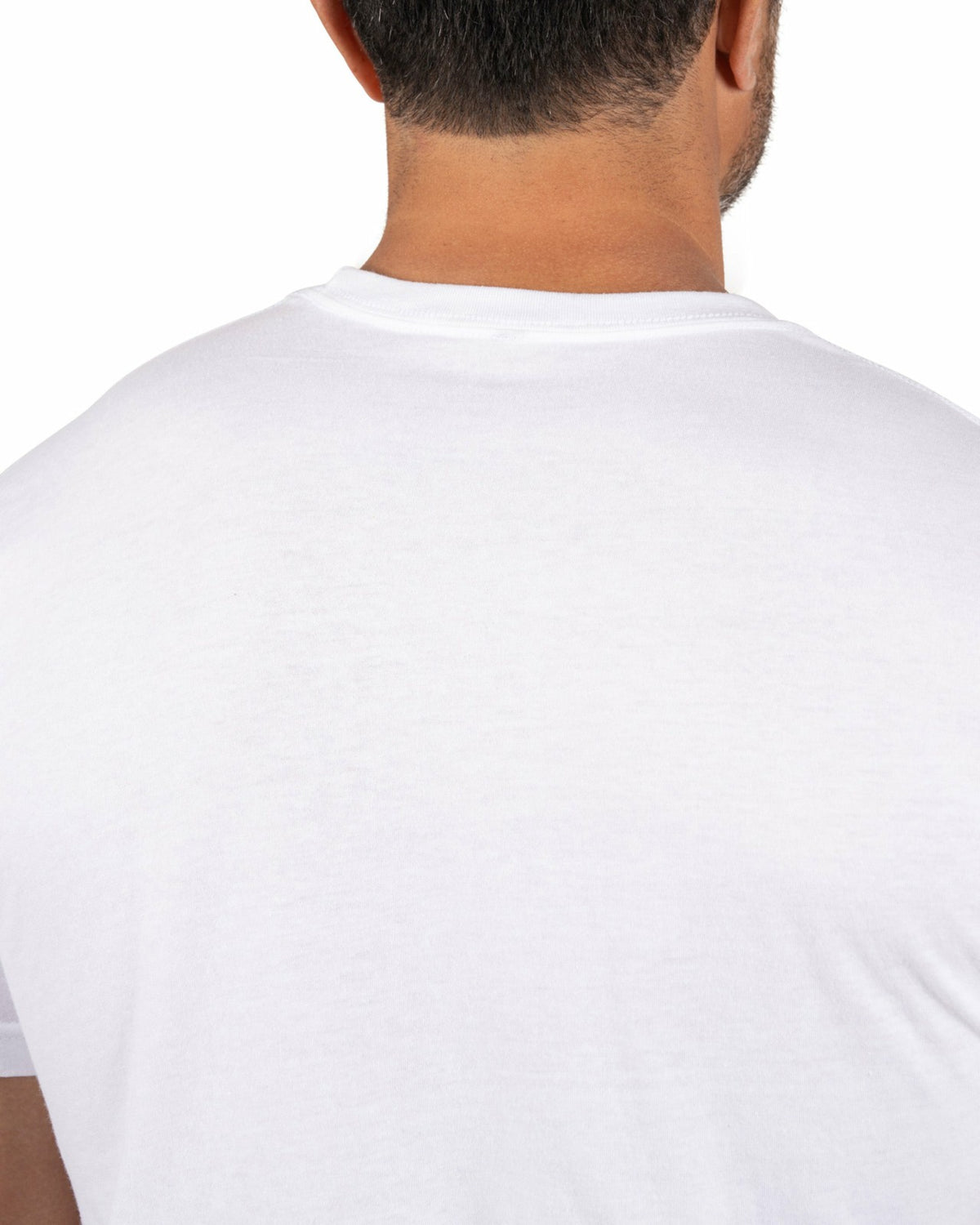 White Men's Graphic Tee for Golf & Casual Wear