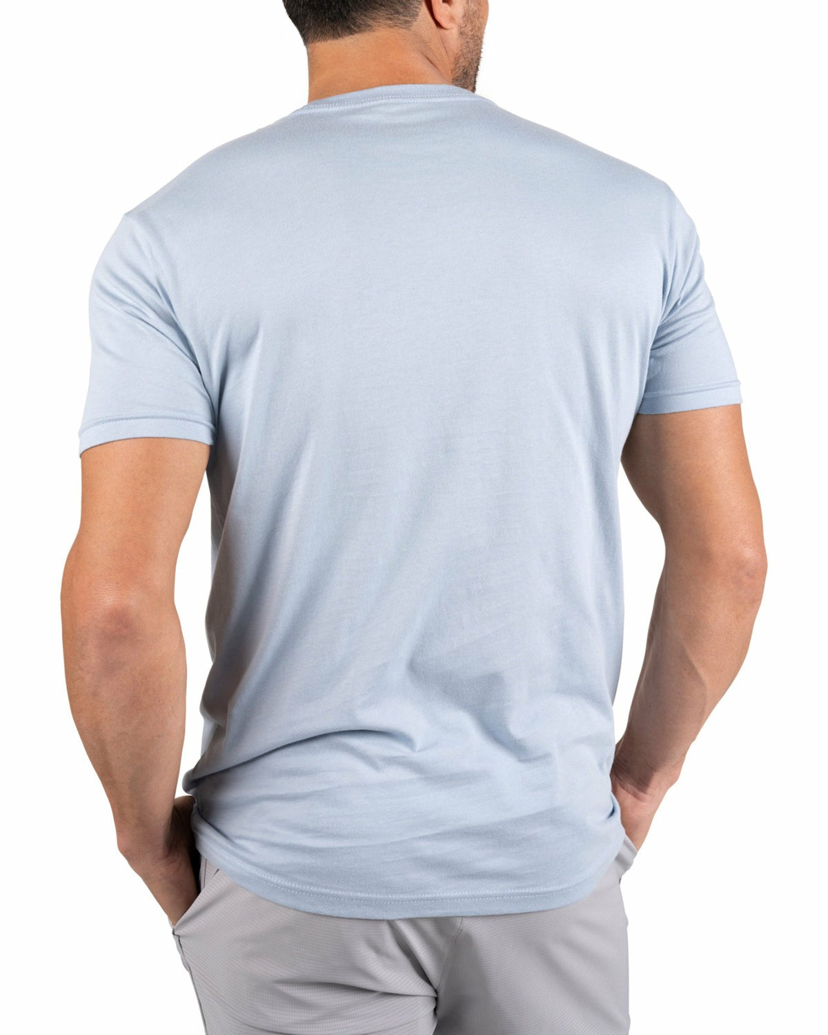 Super Soft Men's Blue Graphic Tee with Black Clover Logo