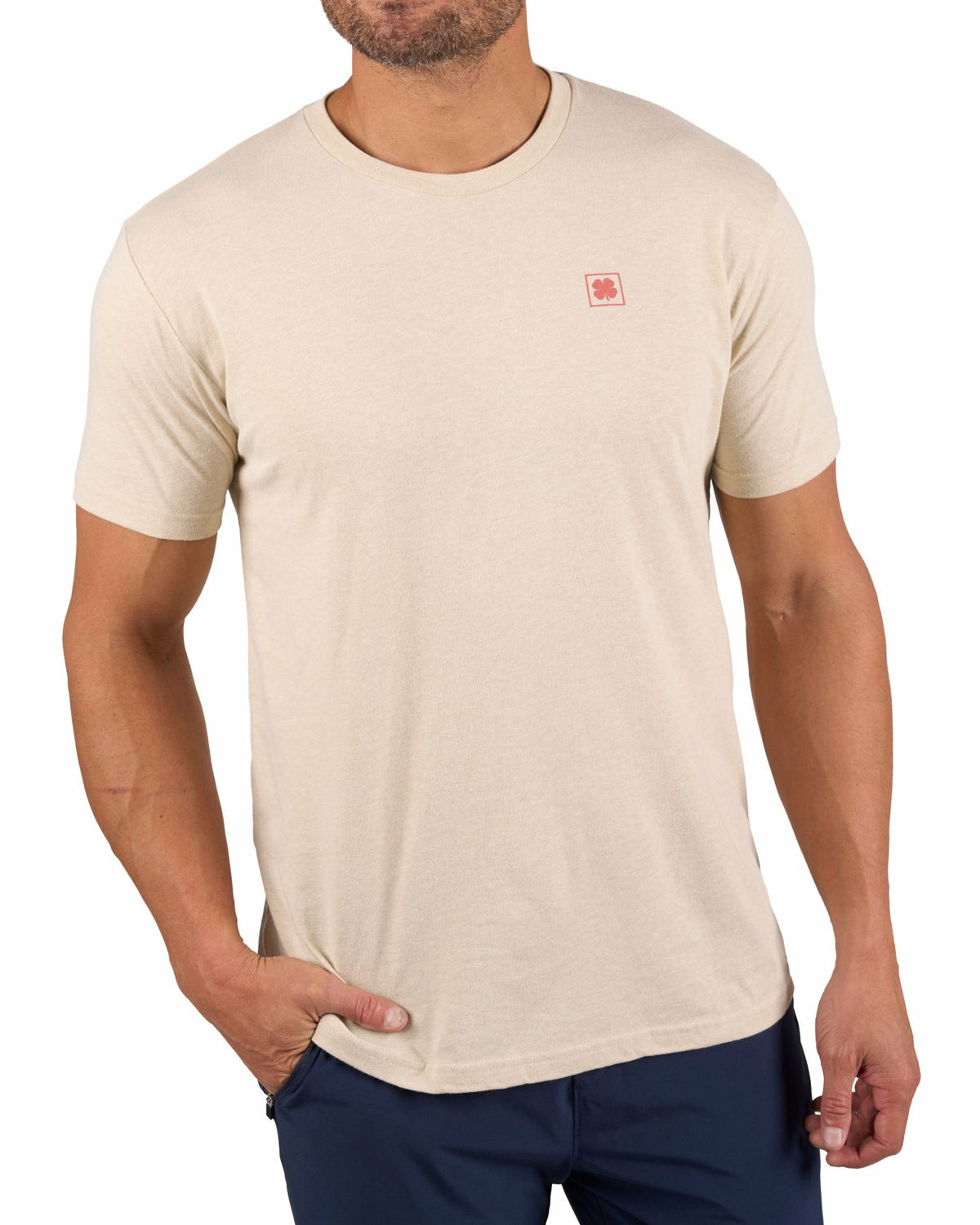 Retro Men's Beige Graphic Tee for Fishing & Outdoors