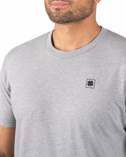 Playful Men's Dark Grey Graphic Tee for Golf