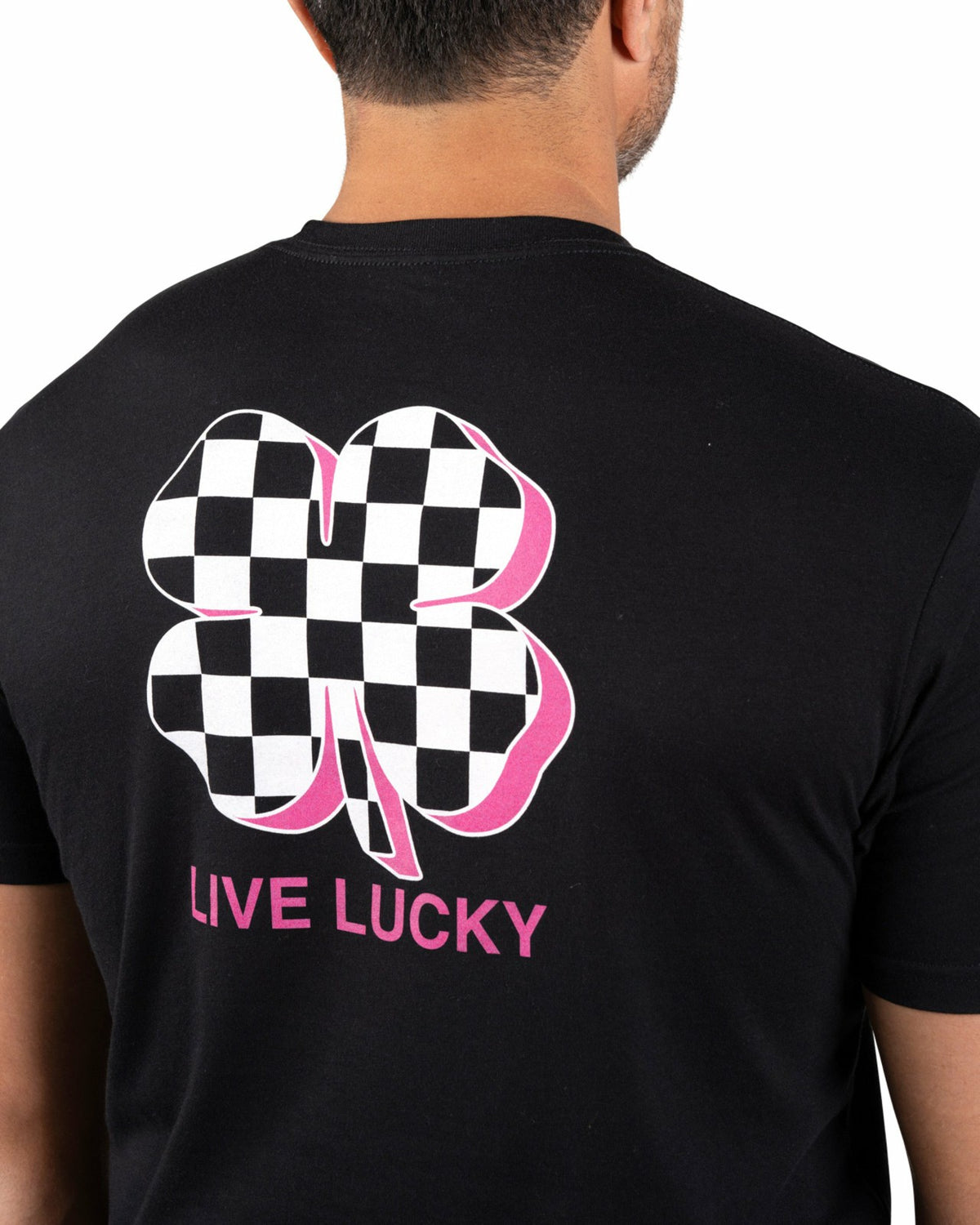 Black Men's Graphic Tee for Golf & Casual Wear