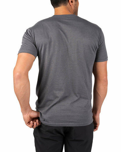 Super Soft Men's Grey Western Themed Graphic Tee