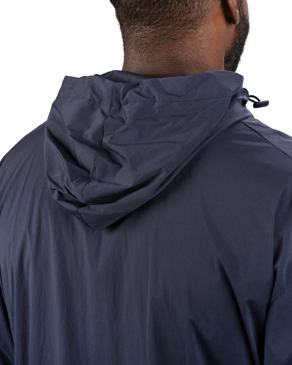 Stylish Men's Windbreaker Rain Jacket in Navy Blue