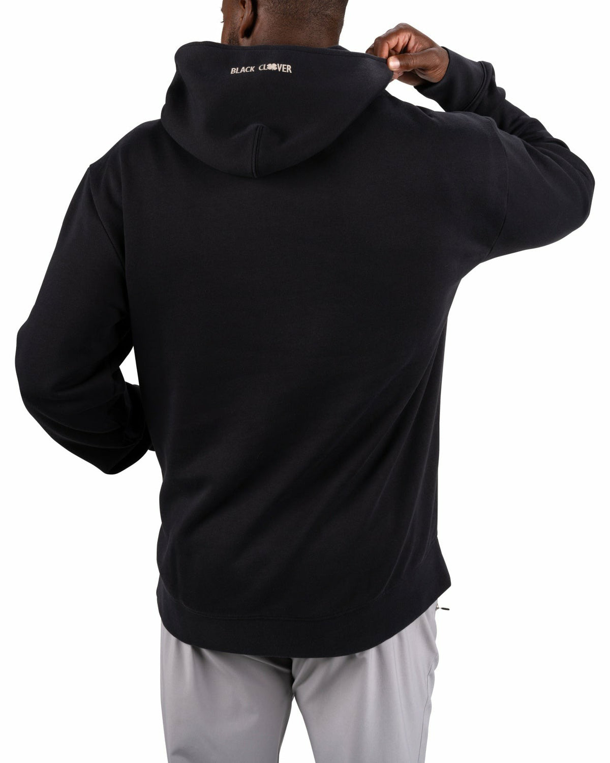 Men's Comfortable Athletic Black Hoodie