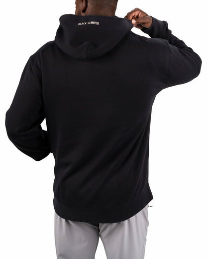 Men's Comfortable Athletic Black Hoodie