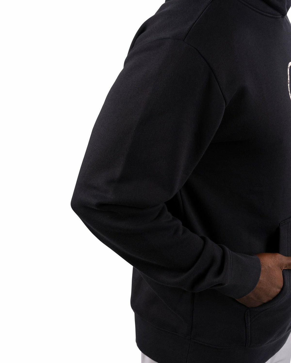 Men's Comfortable Athletic Black Hoodie