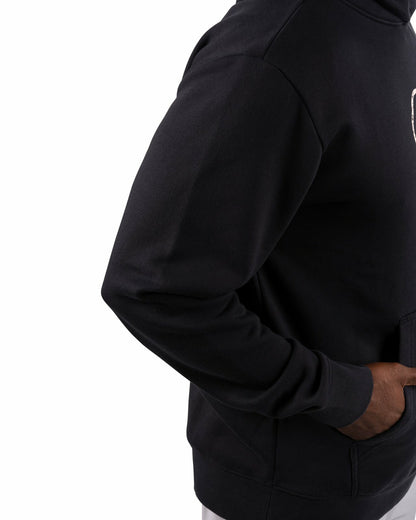 Men's Comfortable Athletic Black Hoodie