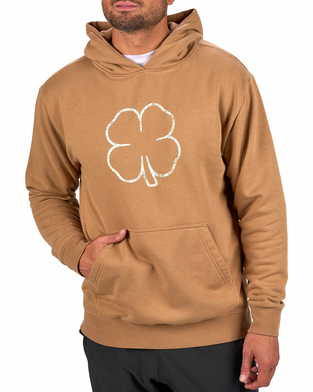 Men's Comfortable Athletic Brown Hoodie