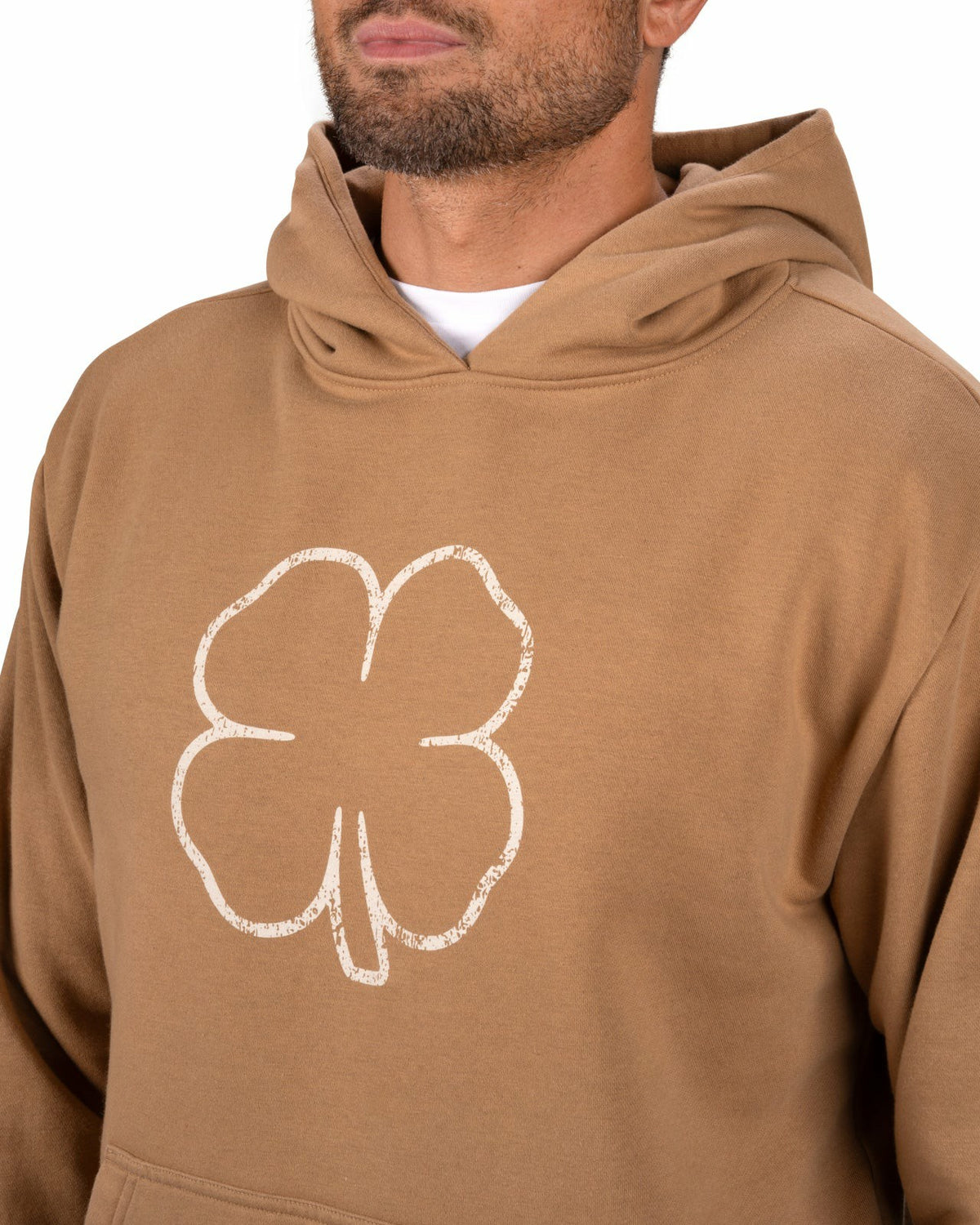 Men's Comfortable Athletic Brown Hoodie