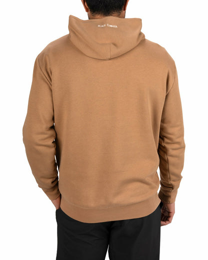 Men's Comfortable Athletic Brown Hoodie