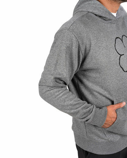 Men's Comfortable Athletic Grey Hoodie