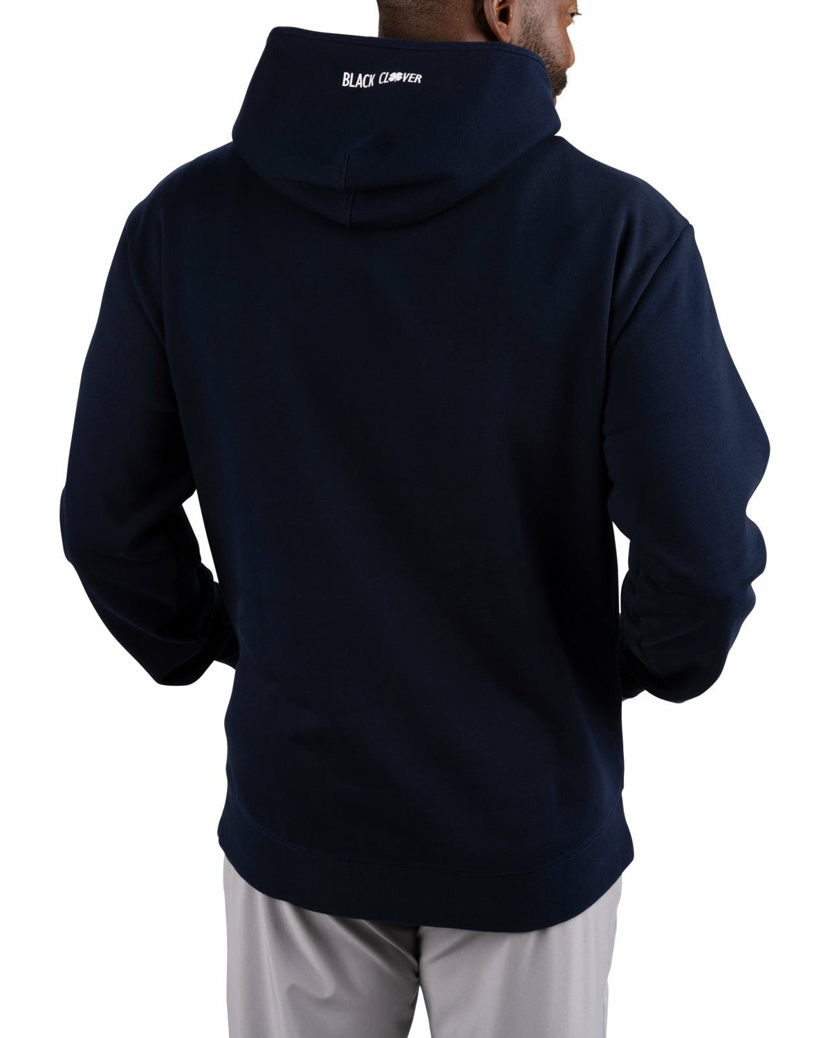 Men's Comfortable Athletic Navy Blue Hoodie