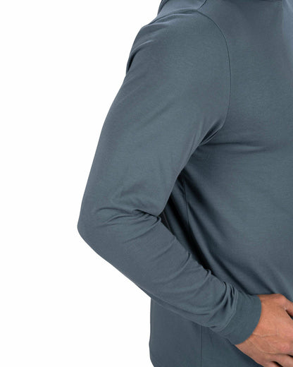 Lightweight Long-Sleeved Green Super Soft Men's Hoodie