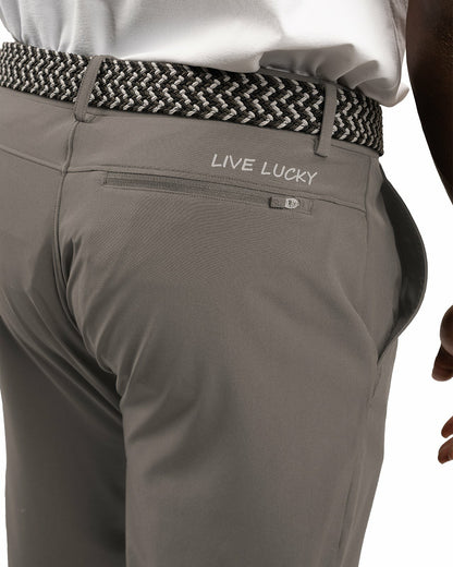 Elevated Charcoal Grey Athletic Joggers with Belt Loops
