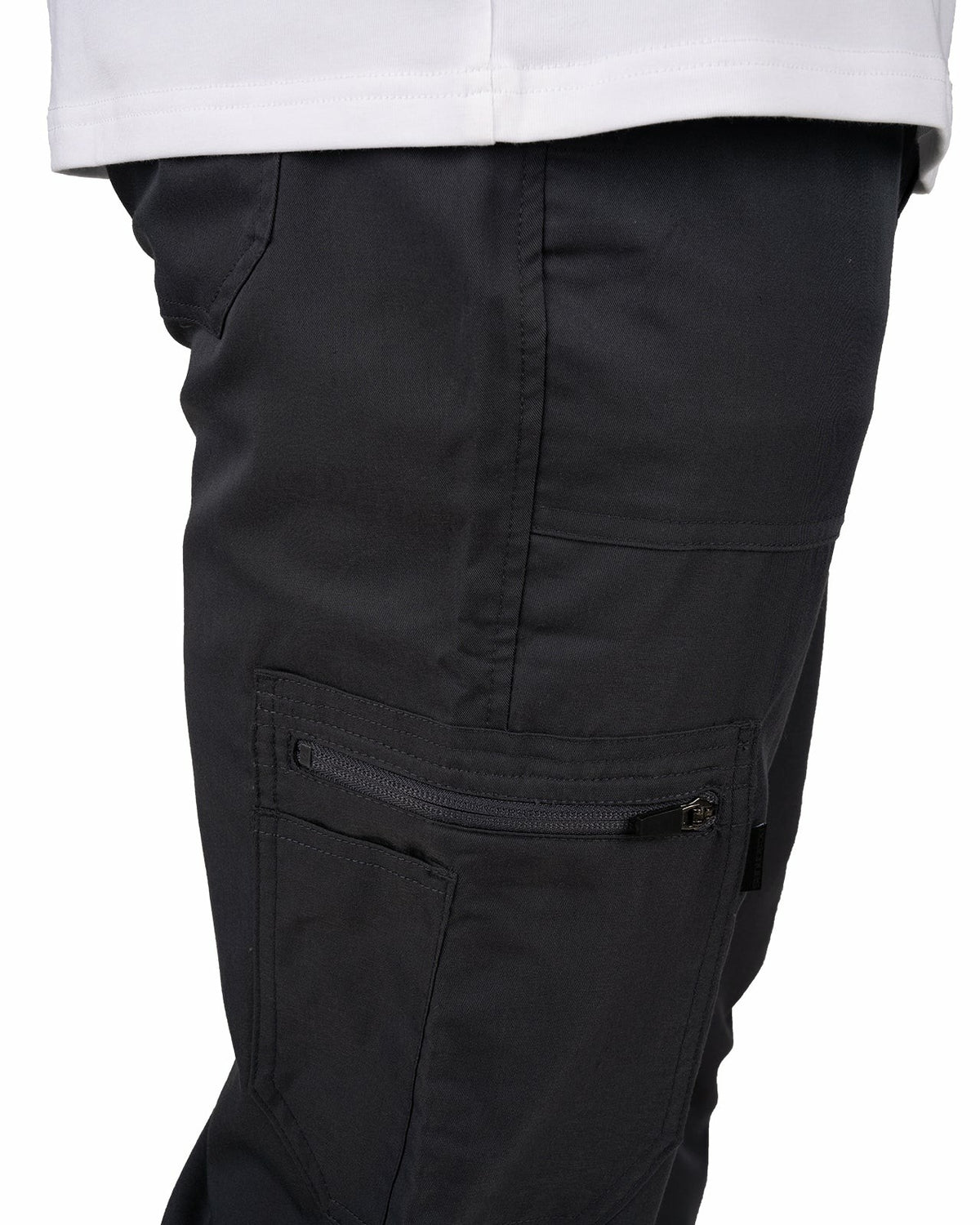 Men's Twill Stretch Grey Loungewear Jogger