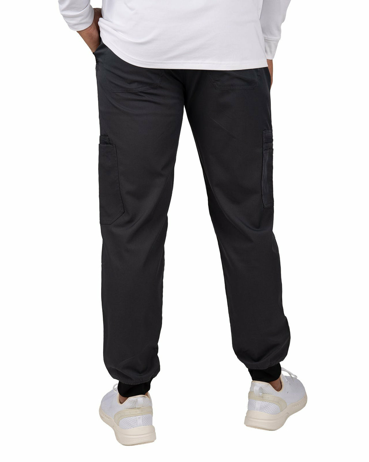 Men's Twill Stretch Grey Loungewear Jogger