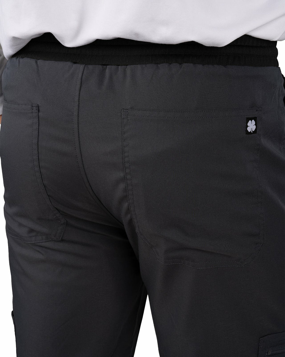 Men's Twill Stretch Grey Loungewear Jogger