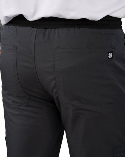 Men's Twill Stretch Grey Loungewear Jogger
