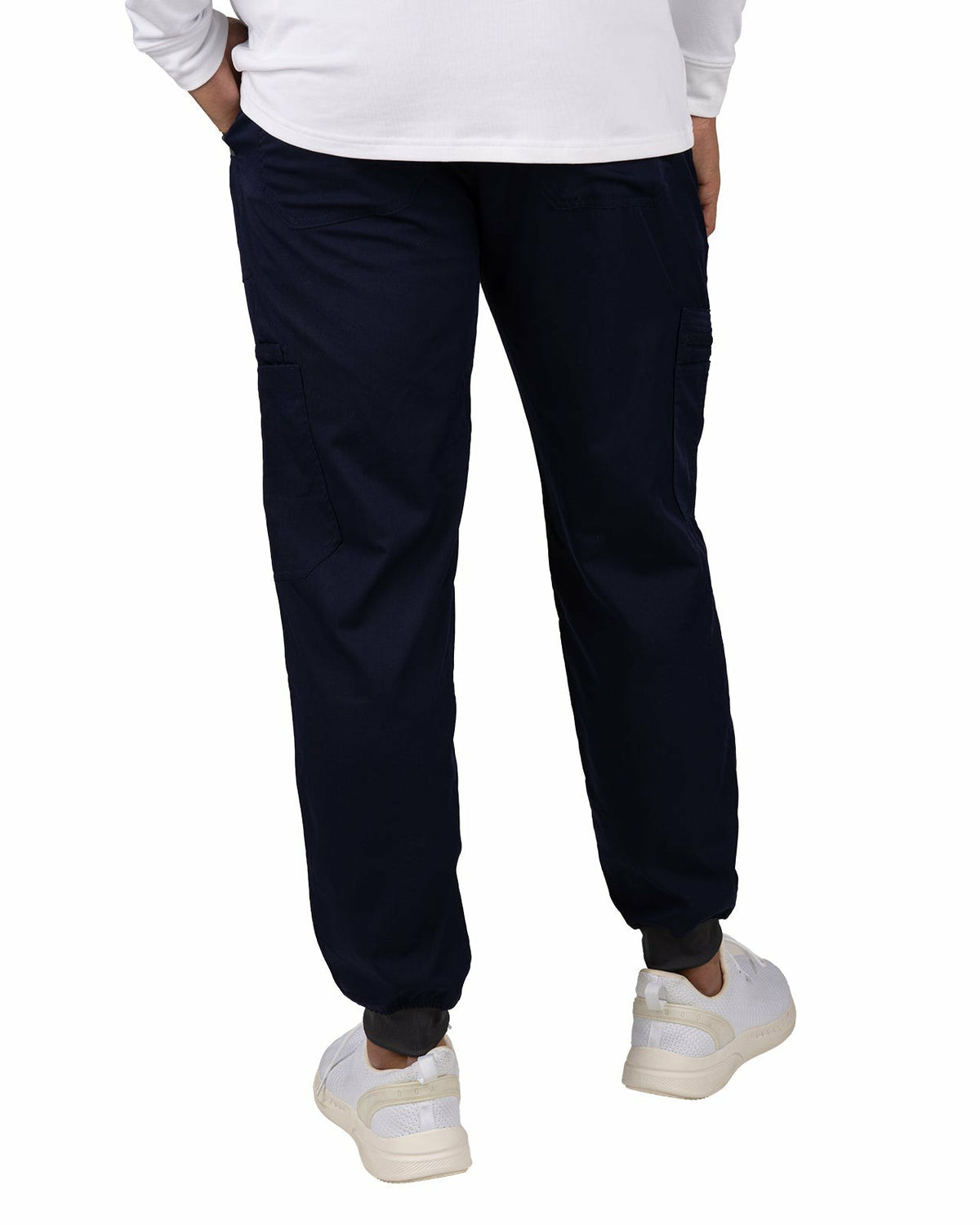 Men's Navy Twill Stretch Loungewear Jogger