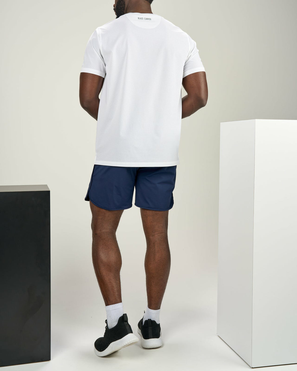 Men's Navy Athletic Shorts for Gym and Performance
