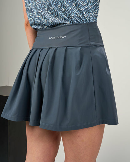 Best Dark Grey Pleated Tennis Skort for Women