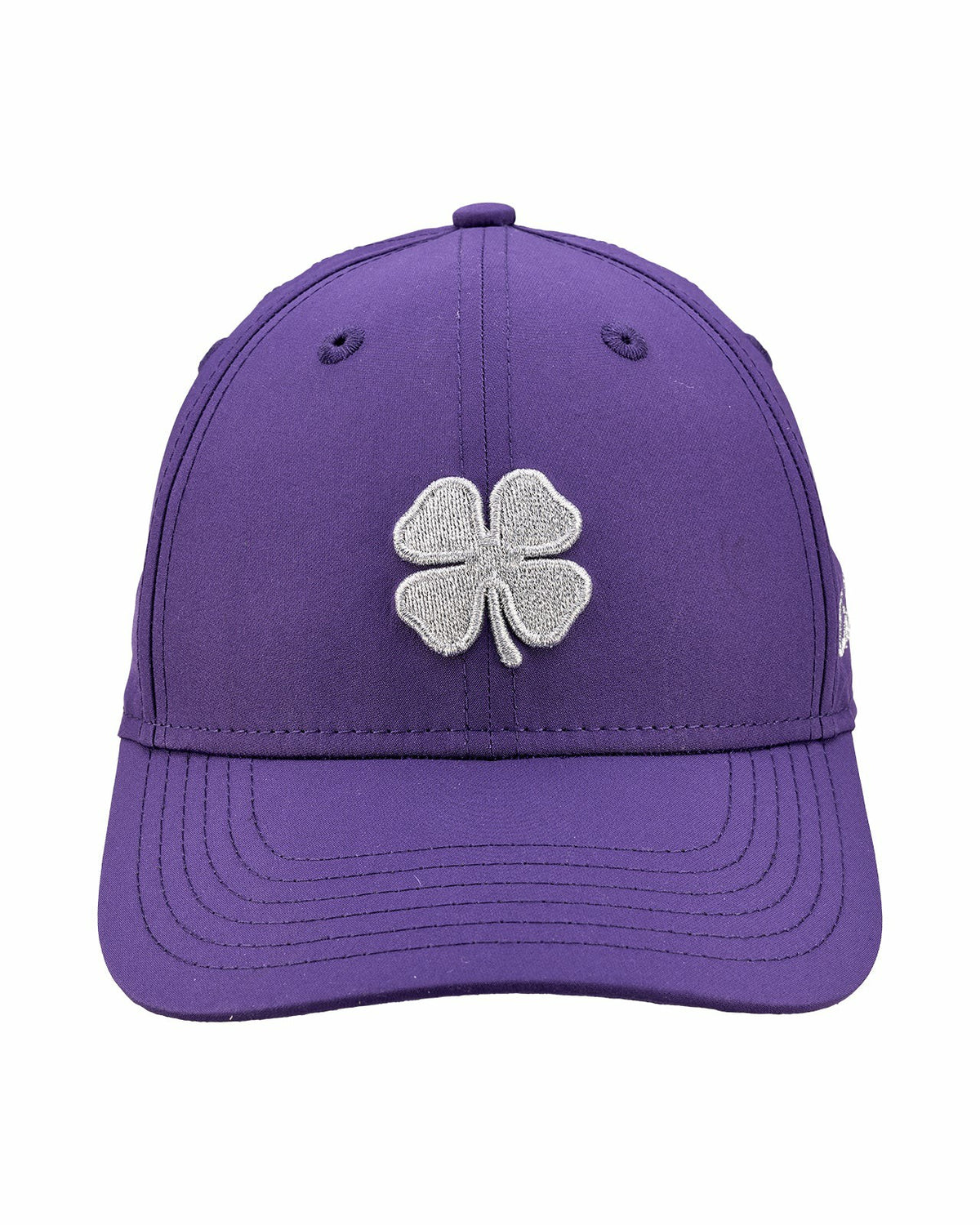 Women's Purple Golf and Lifestyle Hat With Silver Clover