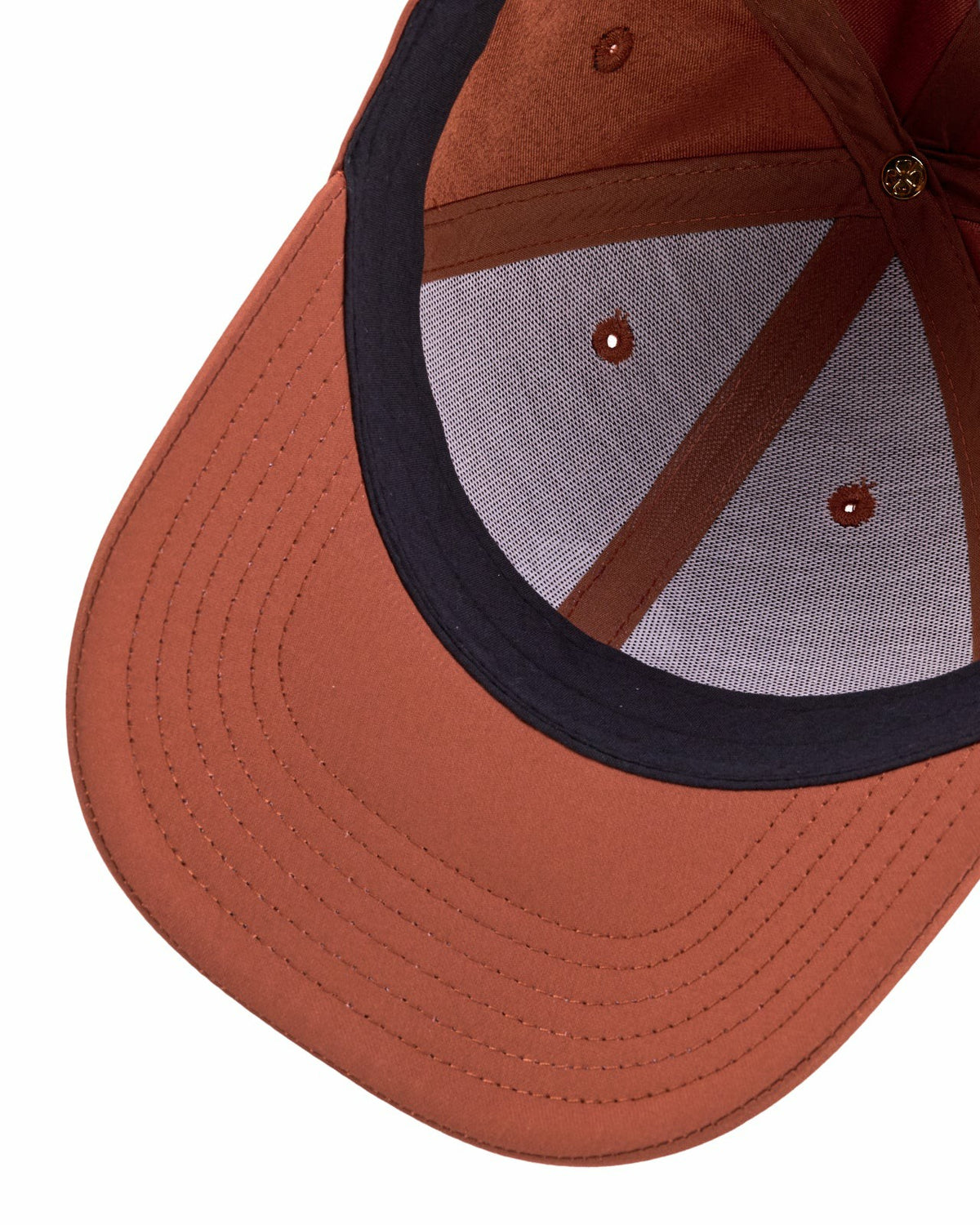 Women's Dark Brown Golf and Lifestyle Hat With White Clover