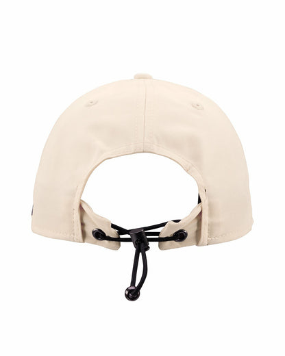 Women's Cream Golf and Lifestyle Hat With Dark Grey Clover