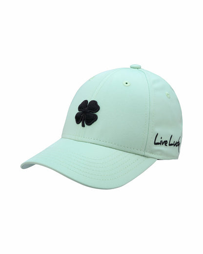 Women's Teal Golf and Lifestyle Hat With Black Clover
