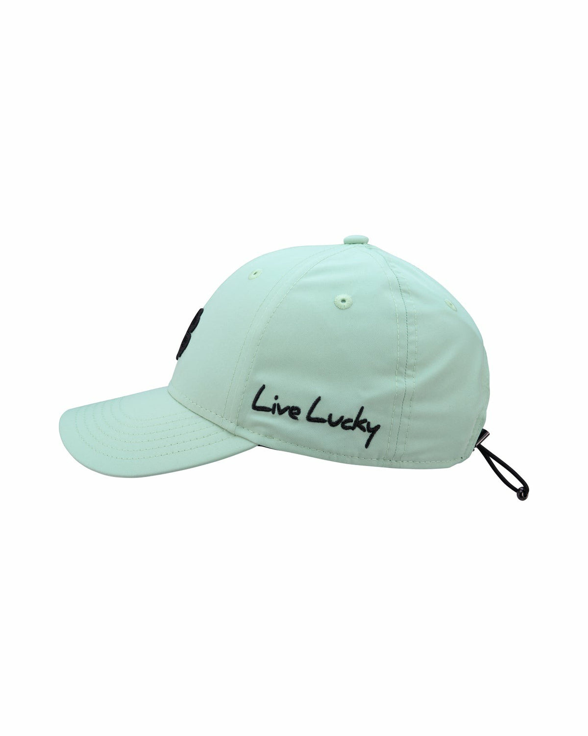 Women's Teal Golf and Lifestyle Hat With Black Clover