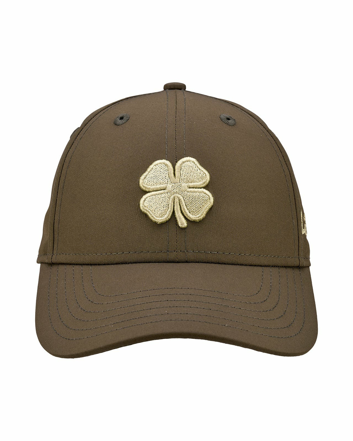 Women's Cream Golf and Lifestyle Hat With Dark Grey Clover
