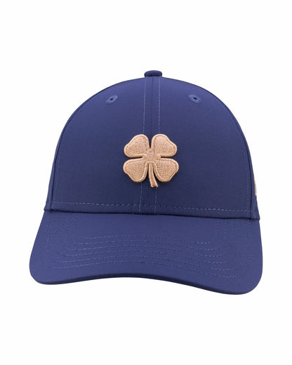 Women's Navy Blue Golf and Lifestyle Hat With Gold Clover