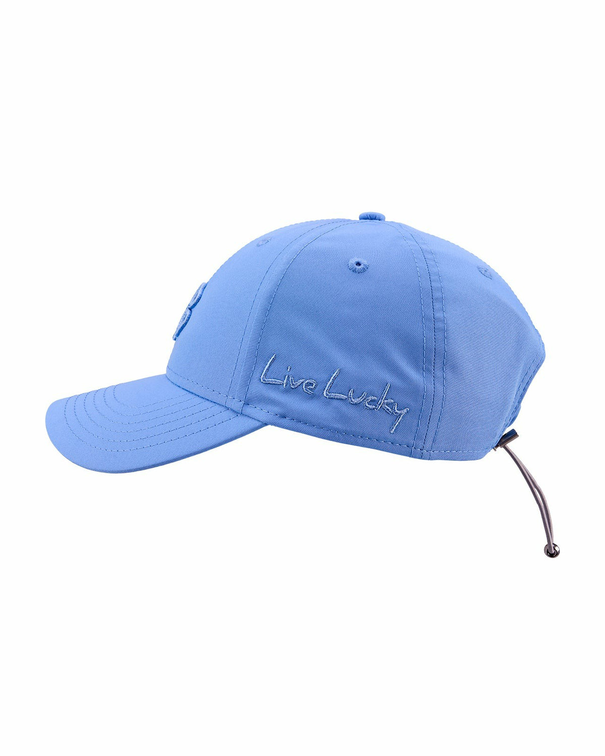 Women's Blue Golf and Lifestyle Hat With Blue Clover